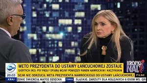 Miniatura: Zaskakująca reakcja dziennikarki TVN24....