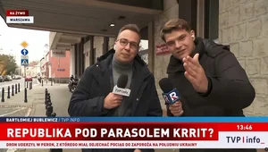Miniatura: Awantura reporterów TVP Info i Republiki...
