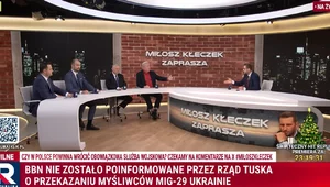 Miniatura: Awantura w TV Republika. "Nie drzyj się"