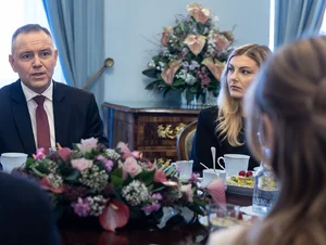 Miniatura: Rabczewska po spotkaniu z Nawrockim: Widzę...