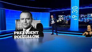 Miniatura: Oburzający materiał w TVP. Szef "19.30":...