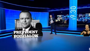 Miniatura: Oburzający materiał w TVP. Szef "19.30":...