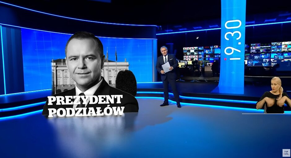 Miniatura: Oburzający materiał w TVP. Szef "19.30":...