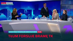Miniatura: Polityk wyszedł ze studia. "Nie będę...