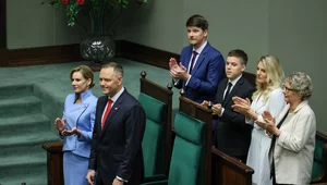 Miniatura: Rodzina wspierała Nawrockiego. Zabrakło...