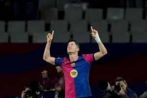 Miniatura: "Lewandowski du*a Katalonii". Wpadka...